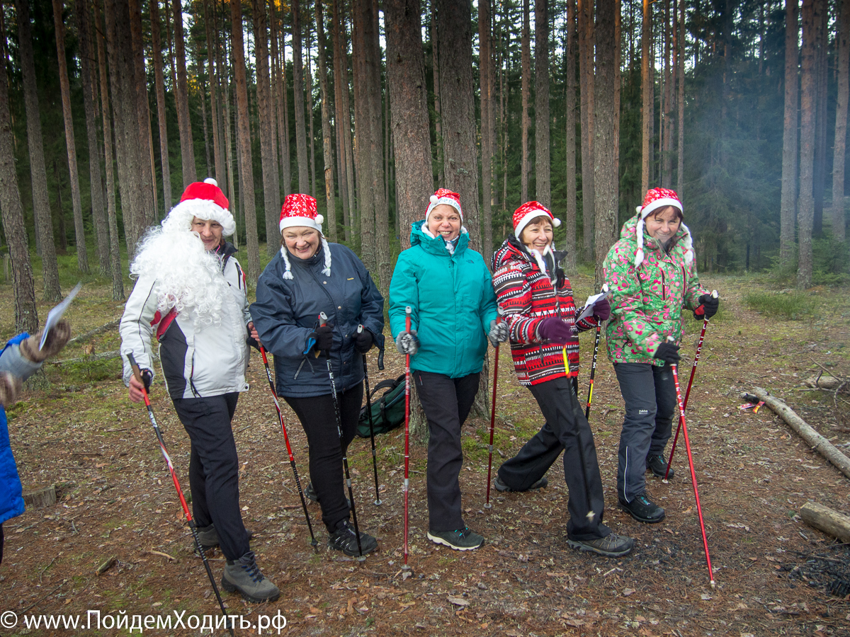 23 декабря, 8-й Новогодний nordic walking Рогейн в Санкт-Петербурге! Списки Участников и Команды - проверяем!