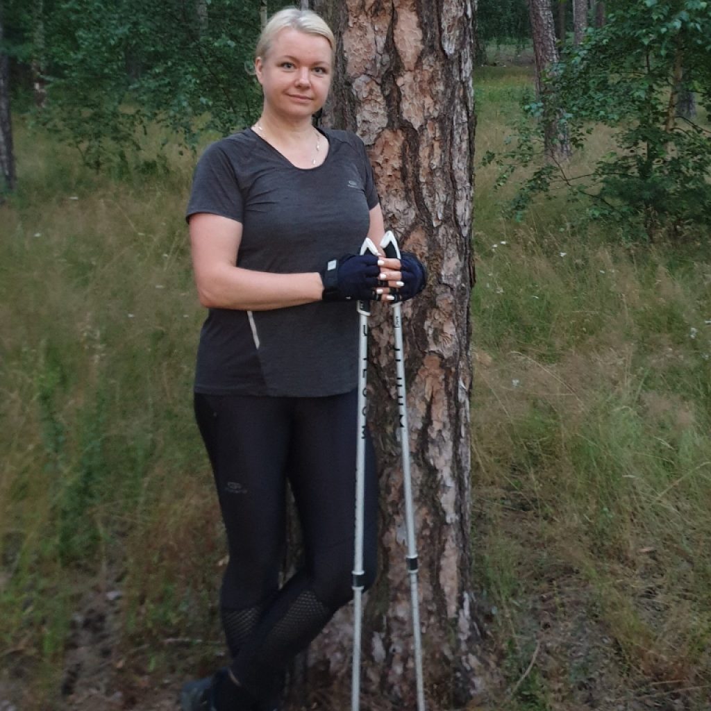 Вероника Смирнова, инструктор Международной Федерации Original Nordic Walking (ONWF), Москва