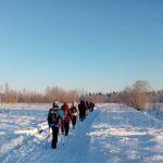 20 марта поход в стиле nordic walking Карташевская-Суйда, 13 км.
